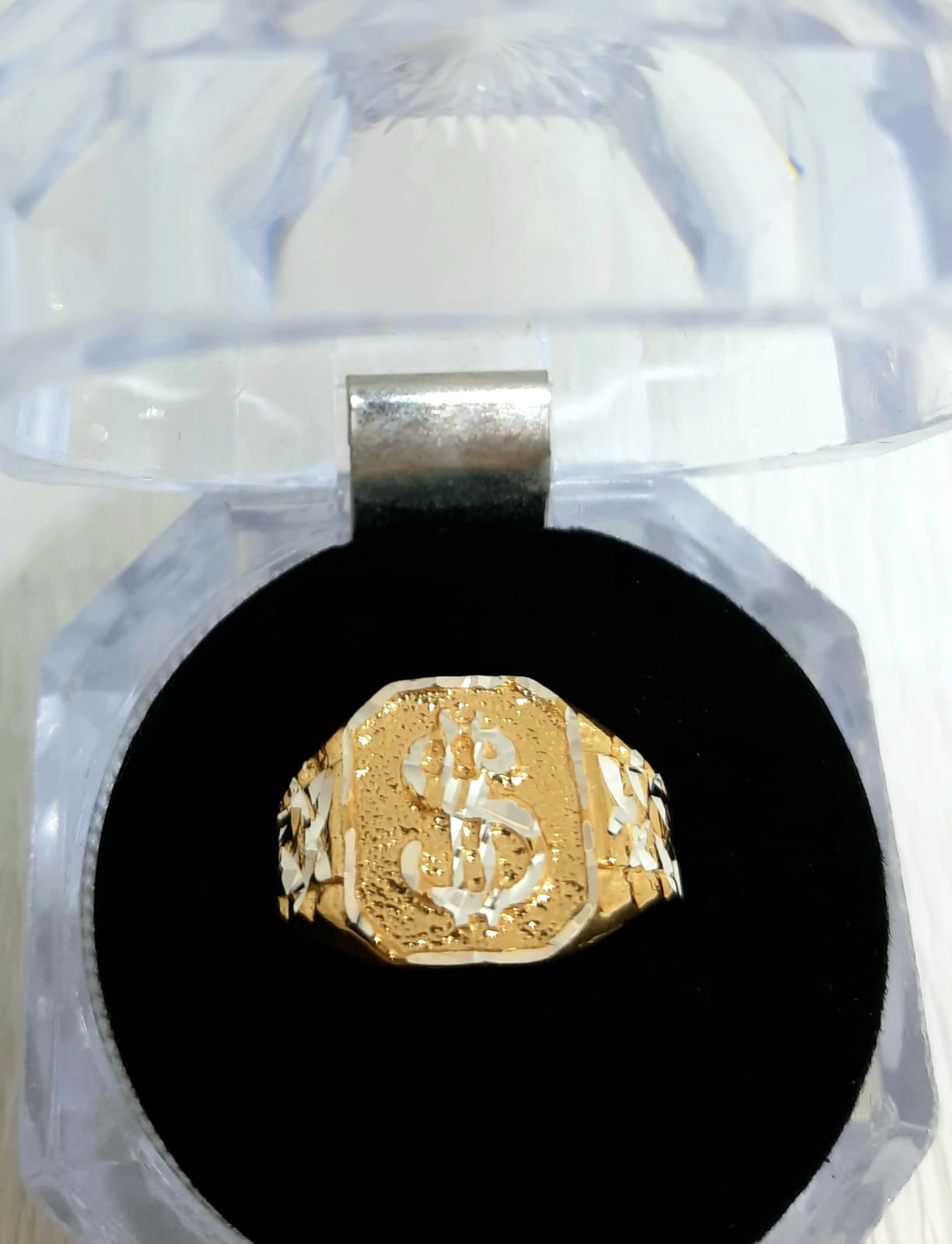 Gold Gent Ring